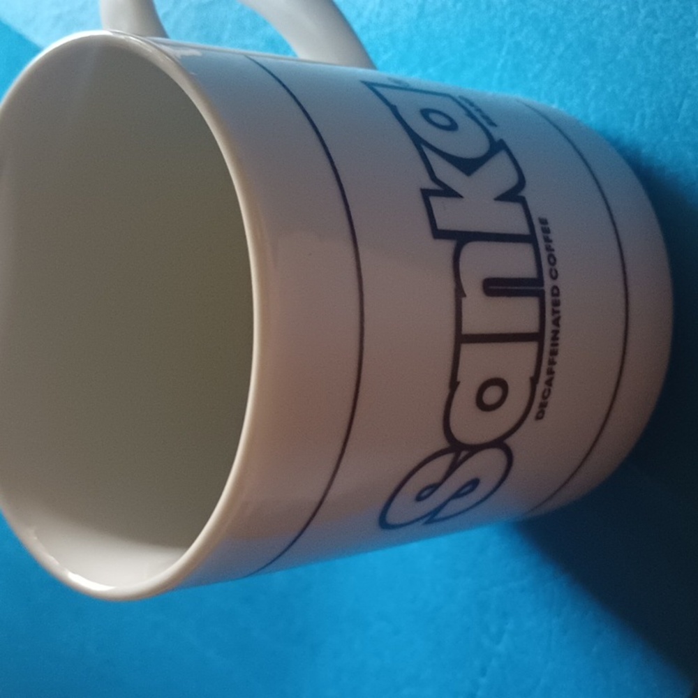 Sanka Logo coffee mug.